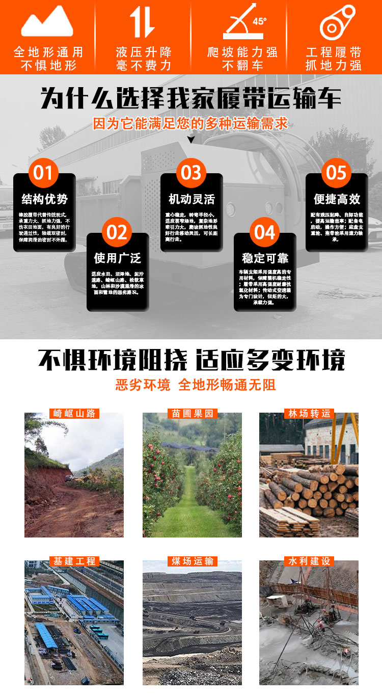 履帶運輸車-3噸/